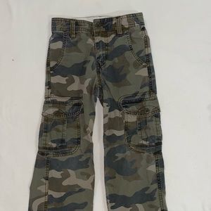 Camo cargo pants